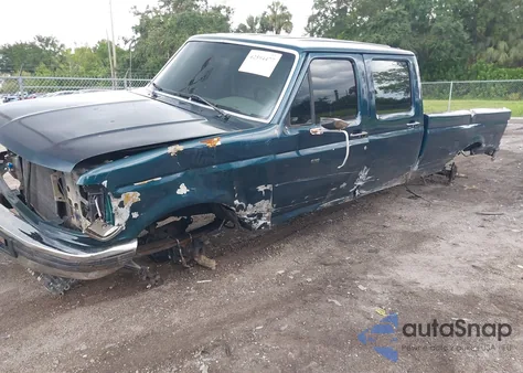 1997 Ford F-350 Xl из США, поврежденный, VIN 1FTJW36F0VEC88290